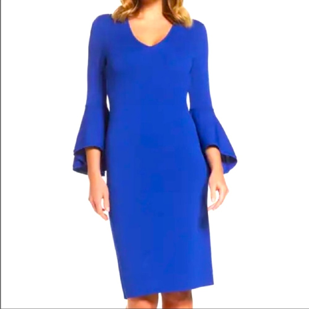 Eliza J sheath dress 👗 with belll sleeve